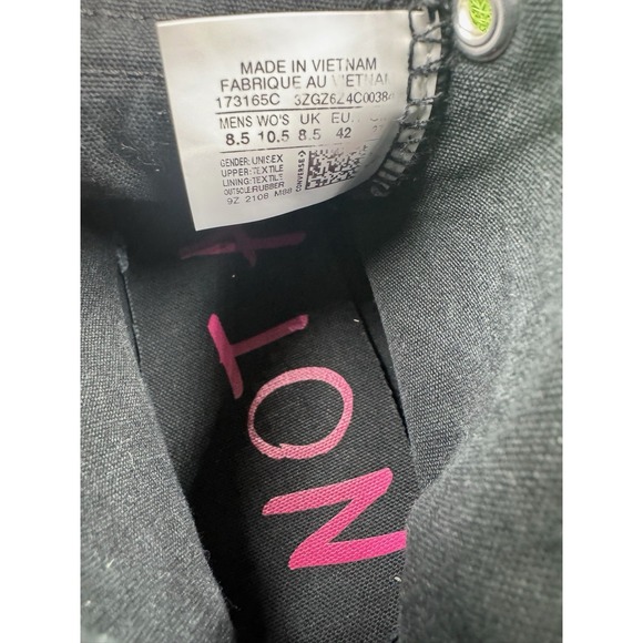 Converse UNT1TL3D Hi Not a Chuck Mens Size 8.5 Black AOP Athletic Shoes Sneakers - Picture 10 of 10